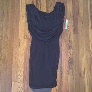 Alice + Olivia Chocolate Mini Dress NWT Size:Small